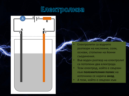 Ток в електролити и газове